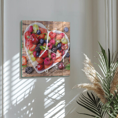 Reloj cuadrado Fruta