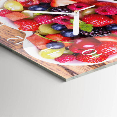 Reloj cuadrado Fruta