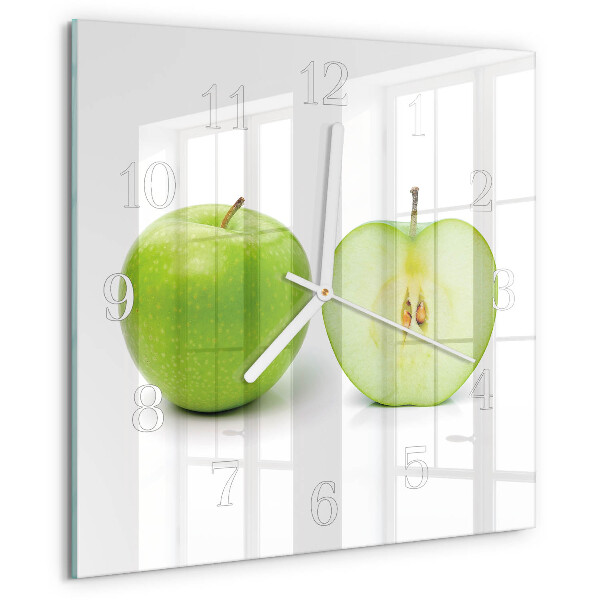 Reloj cuadrado Manzana