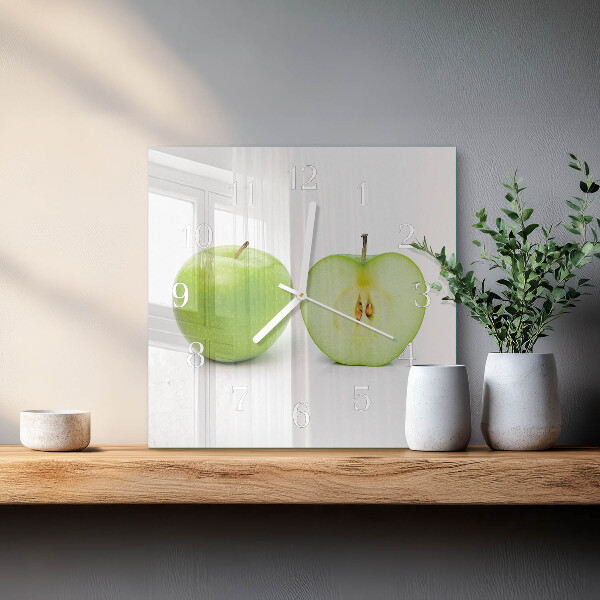 Reloj cuadrado Manzana