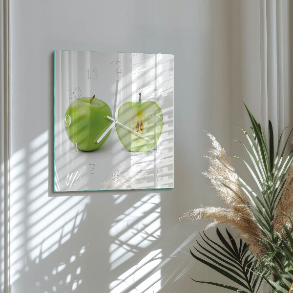 Reloj cuadrado Manzana