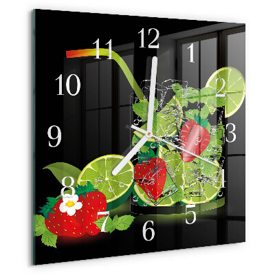 Reloj cuadrado Fresa y lima