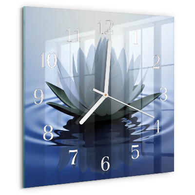 Reloj cuadrado Nenúfar