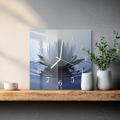 Reloj cuadrado Nenúfar