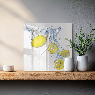 Reloj cuadrado Limones
