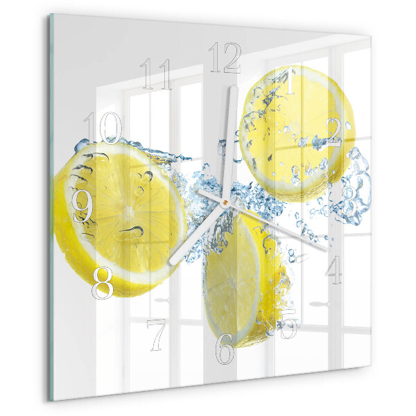 Reloj cuadrado Limones