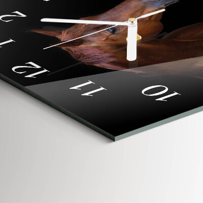 Reloj cuadrado Caballo