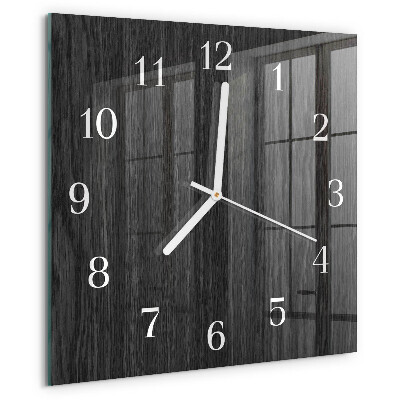 Reloj cuadrado Madera