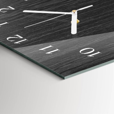 Reloj cuadrado Madera