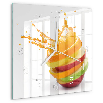 Reloj cuadrado Fruta