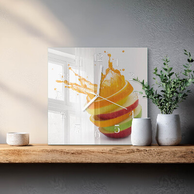 Reloj cuadrado Fruta