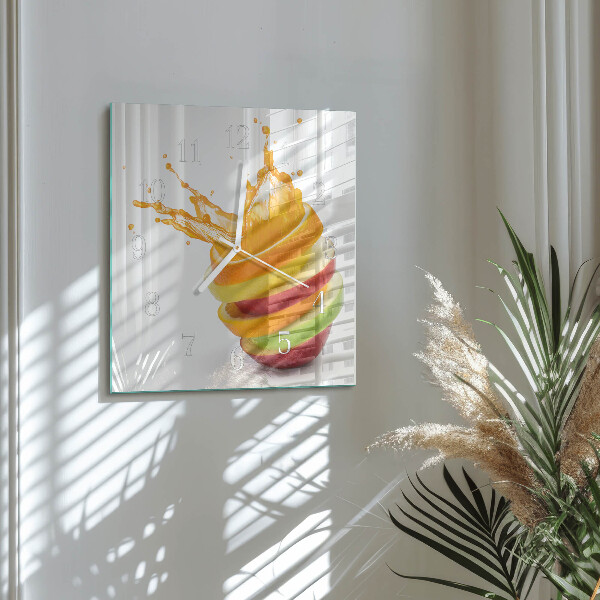 Reloj cuadrado Fruta