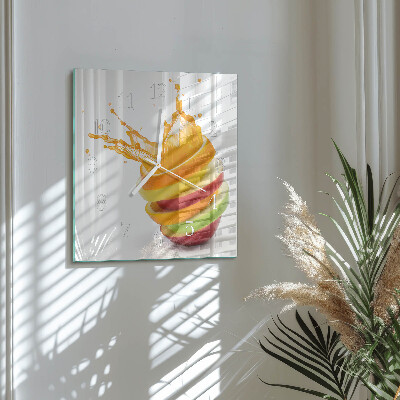Reloj cuadrado Fruta