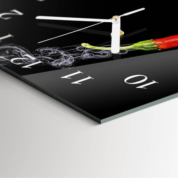 Reloj cuadrado Ají picante