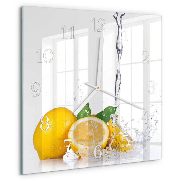 Reloj cuadrado Limones