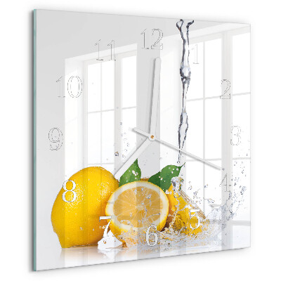 Reloj cuadrado Limones