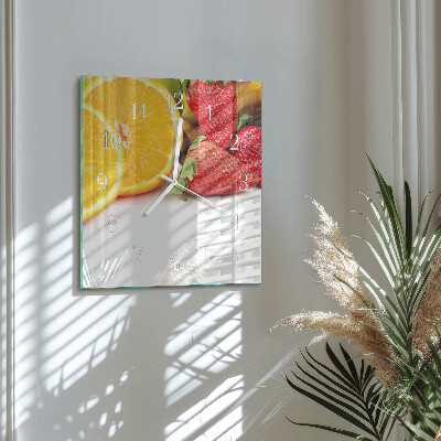 Reloj cuadrado Fruta