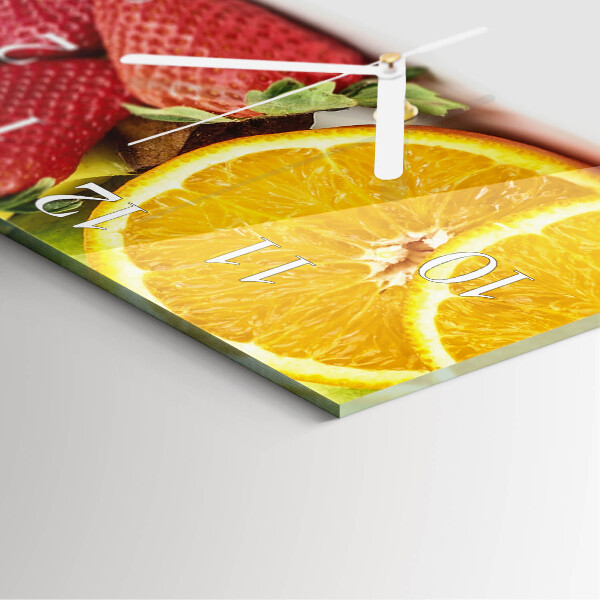 Reloj cuadrado Fruta