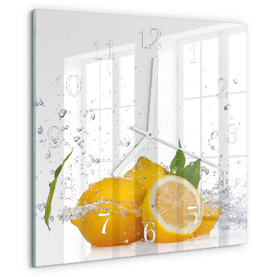 Reloj cuadrado Limones