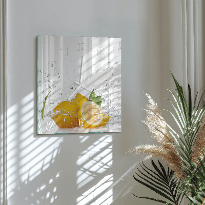 Reloj cuadrado Limones