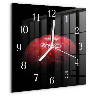 Reloj cuadrado Manzana