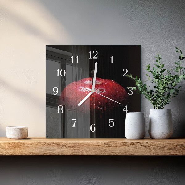 Reloj cuadrado Manzana