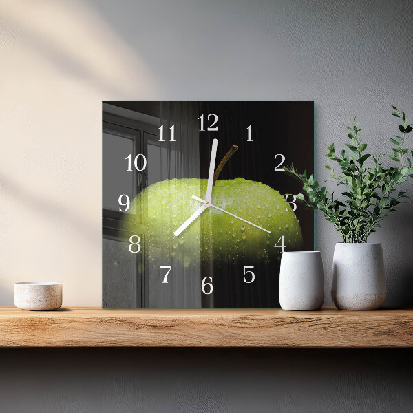 Reloj cuadrado Manzana