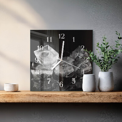 Reloj cuadrado Cubitos de hielo