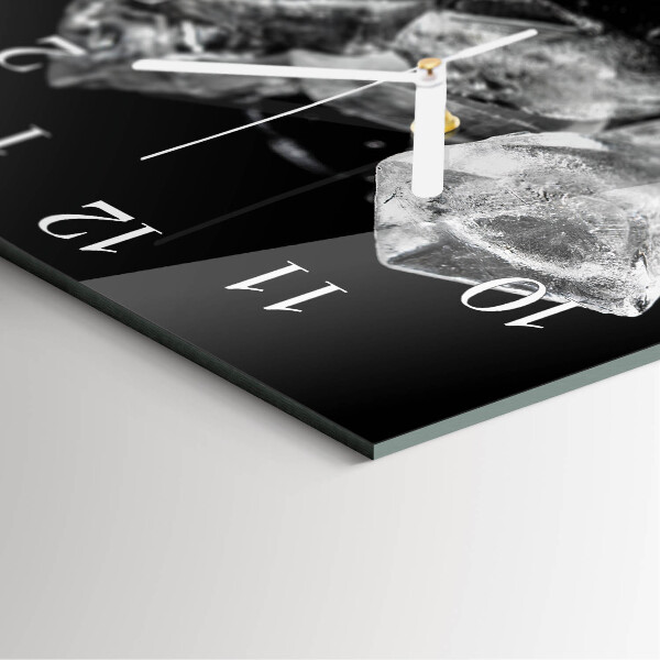 Reloj cuadrado Cubitos de hielo