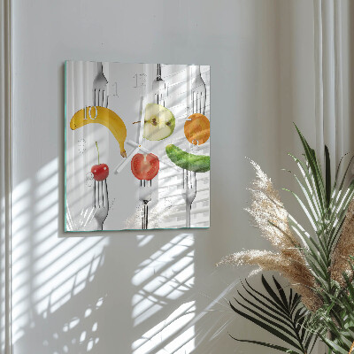 Reloj cuadrado Fruta