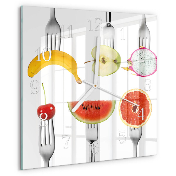 Reloj cuadrado Fruta