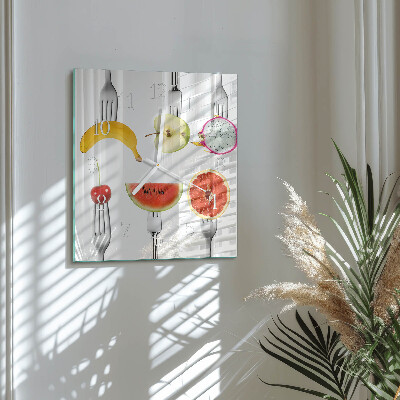 Reloj cuadrado Fruta