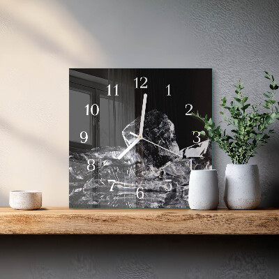 Reloj cuadrado Cubitos de hielo