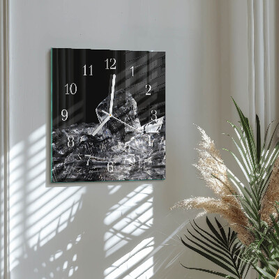 Reloj cuadrado Cubitos de hielo