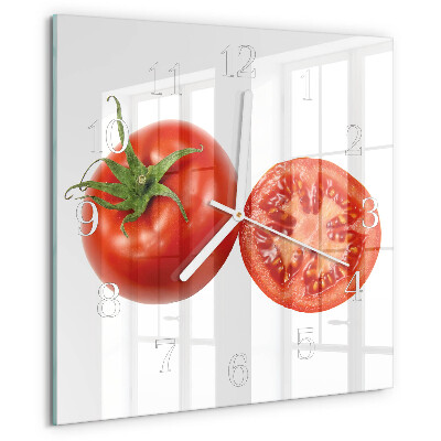 Reloj cuadrado Tomates