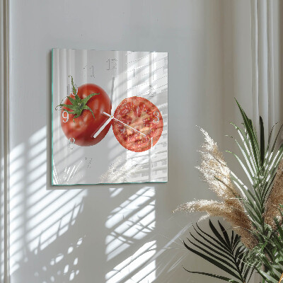 Reloj cuadrado Tomates