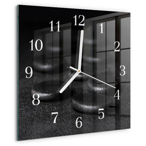 Reloj cuadrado Piedras zen