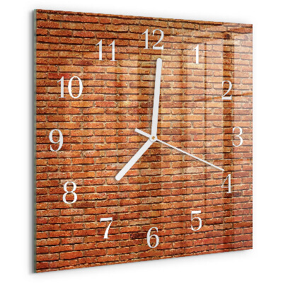 Reloj cuadrado Ladrillos