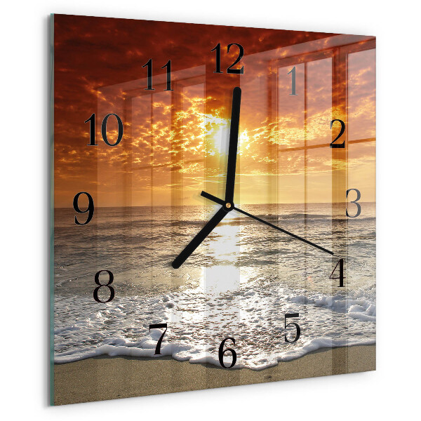 Reloj de vidrio Playa Mar