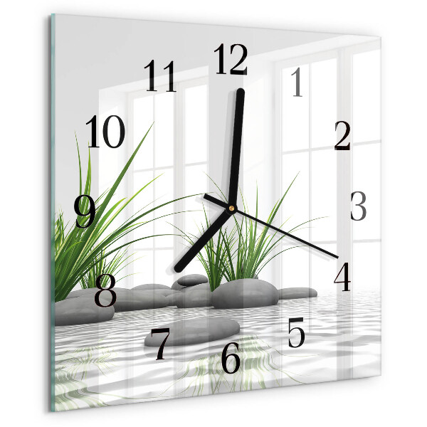 Reloj de vidrio Piedras