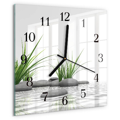 Reloj de vidrio Piedras