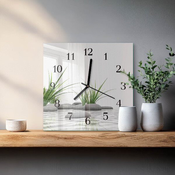 Reloj de vidrio Piedras