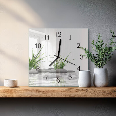 Reloj de vidrio Piedras