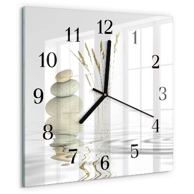 Reloj de vidrio Piedras