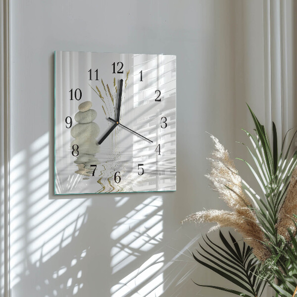 Reloj de vidrio Piedras