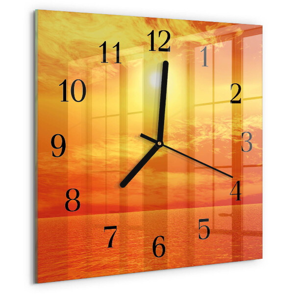 Reloj de vidrio Soleado
