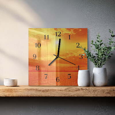 Reloj de vidrio Soleado