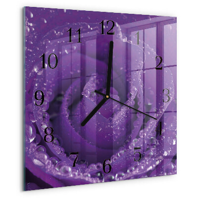 Reloj de vidrio Rosa