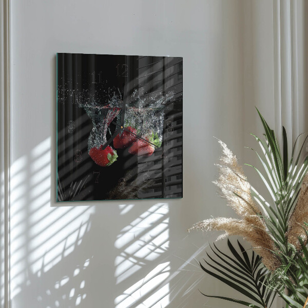 Reloj de vidrio fresas