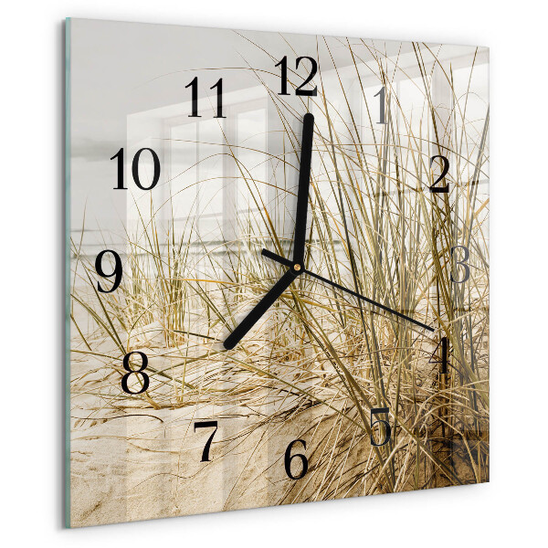 Reloj de vidrio Hierba de playa